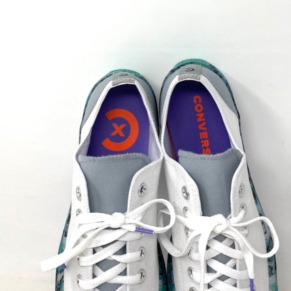 Converse Chuck Taylor All Star CX Low Top Gray Women Canvas Sneakers A00427C - Picture 5 of 11